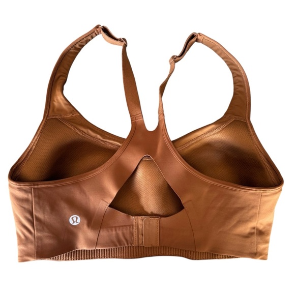 Lululemon All Powered Up Bra size 34C 34 C Copper Brown - Picture 1 of 9